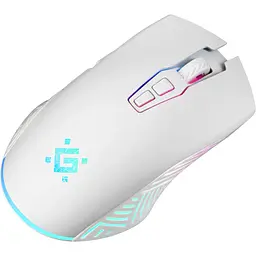 Мишка Defender Pandora GM-502, бездротова, ігрова, 7кн., 3200 dpi., 500 mAh, біла - мініатюра 3