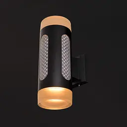Світильник Brille фасадний LED 7W+4W IP65 NW Black (PL-30/30) - мініатюра 4