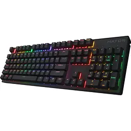 Клавіатура Hator Icefall Mecha Rainbow USB Black (HTK104UA) [136479] - мініатюра 3