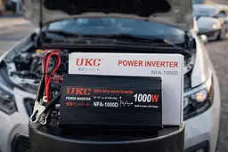 Перетворювач напруги 12 V-220 V UKC 1000 Вт з чистою синусоїдою / автомобільний інвертор 12 в 220 В з цифровим дисплеєм та USB виходом
