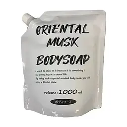 Рідке мило Rocket Soap Body Soap pH-балансоване Мускус змінний блок 1 л (4571113802011)
