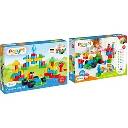 Конструктор PolyM Місто 50 деталей 760007
