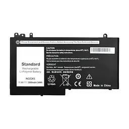 Акумулятор до ноутбука DELL Latitude 12 Series (NGGX5) 11.4V 3000mAh PowerPlant (NB441235)