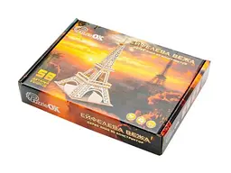 Дерев'яний 3D конструктор Ейфелева Вежа, Puzzleоk (Puz-00925), 58 дет. - мініатюра 6