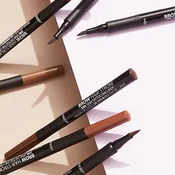 Маркер для брів Gosh Brow Hair Stroke 24H Semi Tattoo Brow Liner Grey Brown тон 002, 1 мл - мініатюра 5