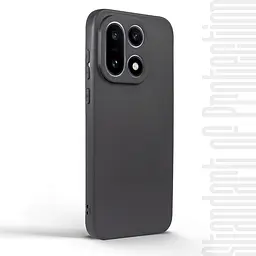 Чехол-накладка для смартфона OnePlus 15 5G противоударный, силиконовый, термополиуретановый (ТПУ), с защитой камеры и корпуса, черный, защита всего корпуса, ArmorStandart (ARM89473) - мініатюра 2