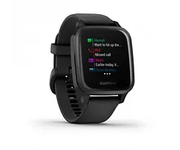 Смарт-годинник Garmin Venu Sq Music Black/Slate (010-02426-10) - мініатюра 3