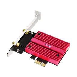 Адаптер WiFi 7 Cudy WE9300S BE9300 PCI Express тридіапазонний з Bluetooth 5.4 (73-00599) - мініатюра 3