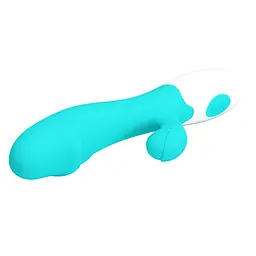 Вібратор з кліторальною стимуляцією Pretty Love Snappy light blue PRETTY LOVE BI-014173-A1 101958 - мініатюра 8