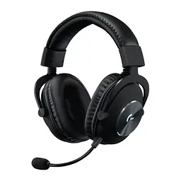 Навушники Logitech G PRO X Gaming Headset + Stand USB Black (991-000358) - мініатюра 2