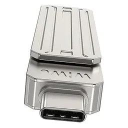 Флеш-накопичувач WIWU Wi-FD001 3in1 (USB-A/C/L) USB 3.0, 64GB Silver - мініатюра 5