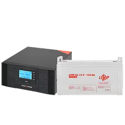 Комплект резервного живлення LP (LogicPower) ДБЖ + гелева батарея (UPS B1500 + АКБ GL 1440W)