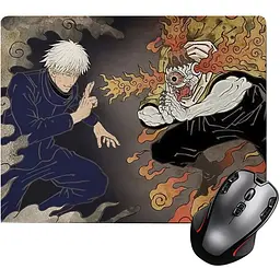 Ігрова поверхня Nextprint Сатору Годжо Магічна Битва Jujutsu Kaisen арт 220 х 180 мм (23705) 