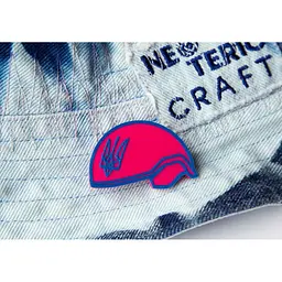 Значок NeoTeric Craft "Шолом" Рожевий (2000989114437)