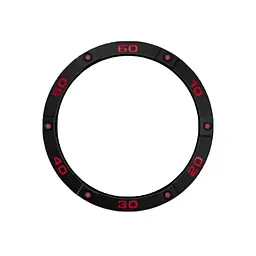 Безель Sikai для смартгодинника Xiaomi Watch S3 Black-red - мініатюра 2