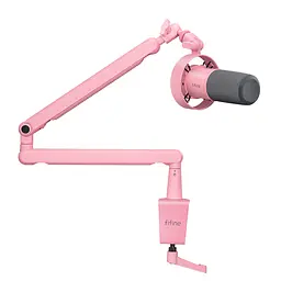 Мікрофон Fifine Pink динамічний USB/XLR (T688P) - мініатюра 4