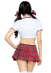 Еротичний костюм Leg Avenue Miss Prep School S/M мульті - мініатюра 3