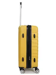 Валіза середня M ABS-пластик Madisson Snowball 03403 68х44х27см 68+13л Жовтий - мініатюра 8