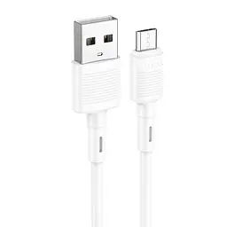 Кабель Hoco Micro USB Victory charging data cable X83 1m, 2.4A - мініатюра 3