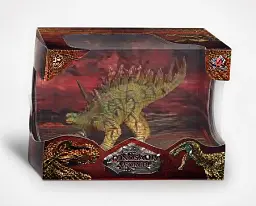 Фігурка динозавра помаранчево-зеленого кольору, доісторична серія, Dino Toys 56283