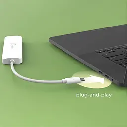 USB-Хаб j5create JCH341EW-N USB-C на 4 USB-A, Білий (JCH341EW-N) - мініатюра 11
