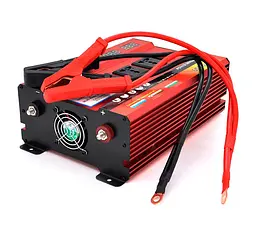 Інвертор напруги Voltronic YT5000W 2500Вт, 12/220V, approximated, 3 розетки, клем - мініатюра 2