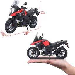 Мотоцикл іграшковий Maisto Suzuki V-Storm в масштабі 1:12 (31101-19130) - мініатюра 8