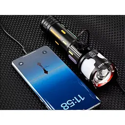 Ліхтарик DK Flashlight L-2405-TG Black [154287] - мініатюра 6