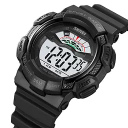 Чоловічий наручний годинник 2153BKWT Black-White Skmei acs0030231 - мініатюра 3