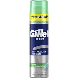 Гель для гоління Gillette Series Для чутливої ​​шкіри з алое вера 240 мл
