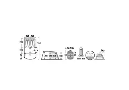 Намет чотиримісний High Peak Garda 4.0 Light Grey/Dark Grey/Green (11821) 928912 - мініатюра 6