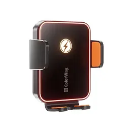 Бездротовий зарядний пристрій СolorWay Ultra-mini 15W Чорний (CW-CHAW069Q-BK)