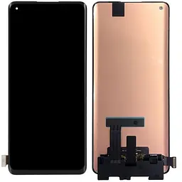 Дисплей Oppo Reno 6 Pro 5G Snapdragon чорний, версія BOE, Amoled, оригінал PRC