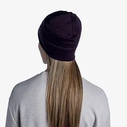 Шапка Buff Merino Lightyweight Beaney Deep Purple (1033-BU 113013.603.10.00) - мініатюра 4