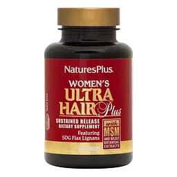 Вітаміни для волосся для жінок, Women's Ultra Hair Plus, 60 таблеток з уповільненим Nature's Plus vit0001829