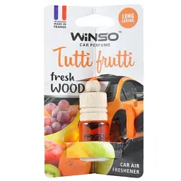 Ароматизатор для автомобіля Winso Fresh Wood Tutti Frutti 4,5мл (530680)