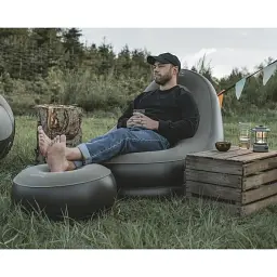 Крісло надувне Easy Camp Maple Lounge Set з пуфом - мініатюра 6