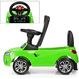 Каталка-толокар Bambi M 3147A-5 музичний зелений - мініатюра 4