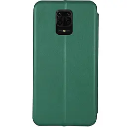 Шкіряний чохол-книжка Classy для Xiaomi Redmi Note 9s / Note 9 Pro / Note 9 Pro Max Зелений - мініатюра 2