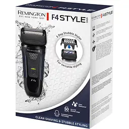 Електробритва Remington F4 Style Series чорна (F4002) - мініатюра 4