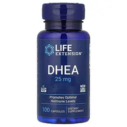 Стимулятор тестостерону Life Extension DHEA 25 mg, 100 капсул