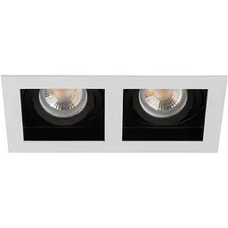 Кільце точкового світильника Kanlux Aret 2xDTL B/W (38366)