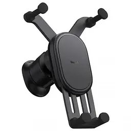Автомобільний утримувач холдер Baseus Stable Gravitational Car Mount AIR Air Outlet Version SUWX020001 Black