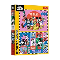 Пазл Trefl Mickey&friends Час з друзями 2х 200 елементів (5900511133196)