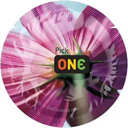 Презерватив One Color Sensations - Pick One (Purple) 1 шт. - мініатюра 2