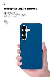Чехол ArmorStandart ICON для Samsung S25 Blue (ARM88144) - мініатюра 7