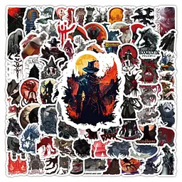 Стікерпак GeekLand Bloodborne 100 штук - мініатюра 5