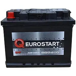 Автомобільний акумулятор EUROSTART 6СТ-60Ah Аз 550A (EN) 560065055 - мініатюра 2