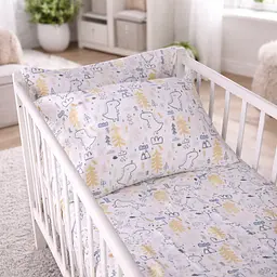 Дитяча постільна білизна MIRSON LITTLE KIDS фланель Dino 110х160см (2200012800843) - мініатюра 7