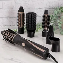 Уцінка. Фен-щітка Remington Blow Dry & Style Caring AS7700 чорно-золота  - мініатюра 12